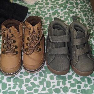GAP Brown and Gray Kids Boots Set